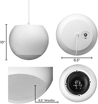 FPS-210D 10W Indoor Pendant Speaker FPS-210D 10W Indoor Pendant Speaker